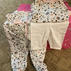 Full sleeper and one z with white shorts